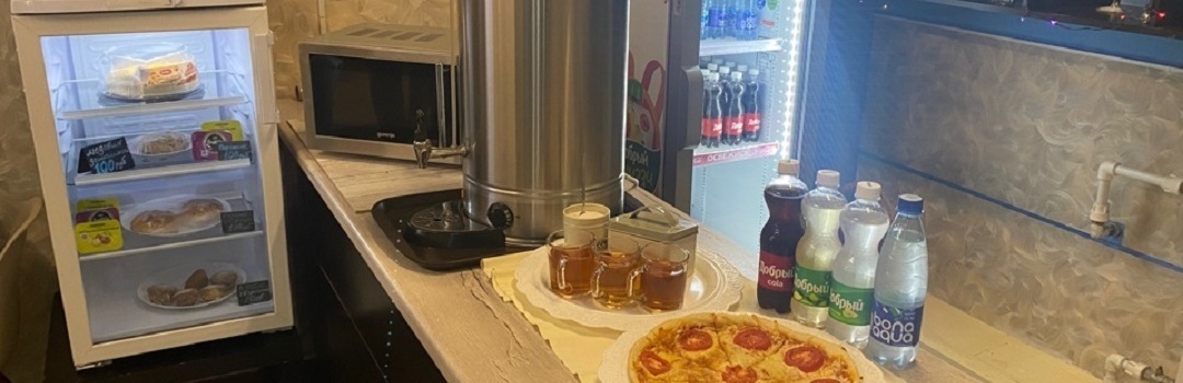 Выгодные тарифы на базе "Полупансиона" (завтрак/ужин) 450 руб/чел или "Полного пансиона" 550 руб/чел (завтрак/обед/ужин) при предварительном бронировании.