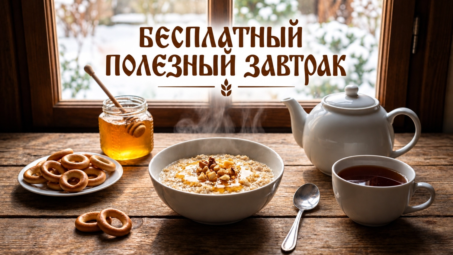 <span style="font-weight: bold;">Полезный завтрак: с 08:00 до 10:00.</span>